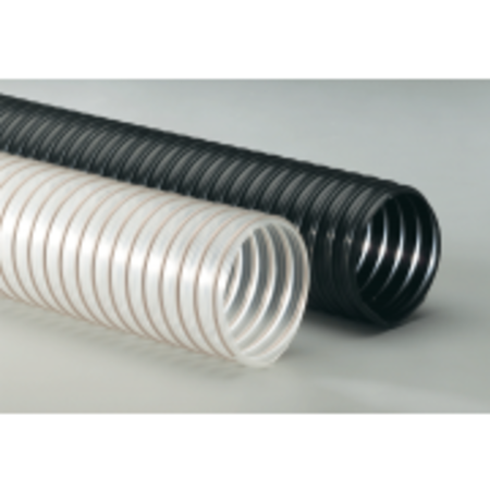 PROFESSIONAL PLASTICS Clear Urethane Flex U Tube, 8.000 Dia X 15 FT [Each] TUREFLEX8.000-999-SD8CL15